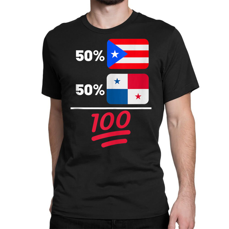 Panamanian Plus Puerto Rican Flag Mix Heritage Tank Top Classic T-shirt by RosalbaIncorvaia | Artistshot