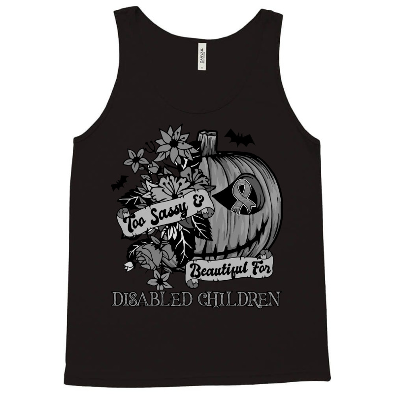 Disabled Children Survivor T  Shirt Disabled Children Awareness   Retr Tank Top by macadamiatalkative | Artistshot