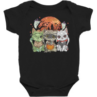 Halloween Cat Halloween Costume T  Shirt Halloween Cat Halloween Costu Baby Bodysuit | Artistshot