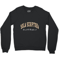 Sola Scriptura Christian Back To The Word Of Bible Gifts Women Crewneck Sweatshirt | Artistshot