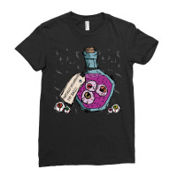 Eyeballs T  Shirt Partially Decomposed Eye Balls Sketch T  Shirt Ladies Fitted T-shirt | Artistshot