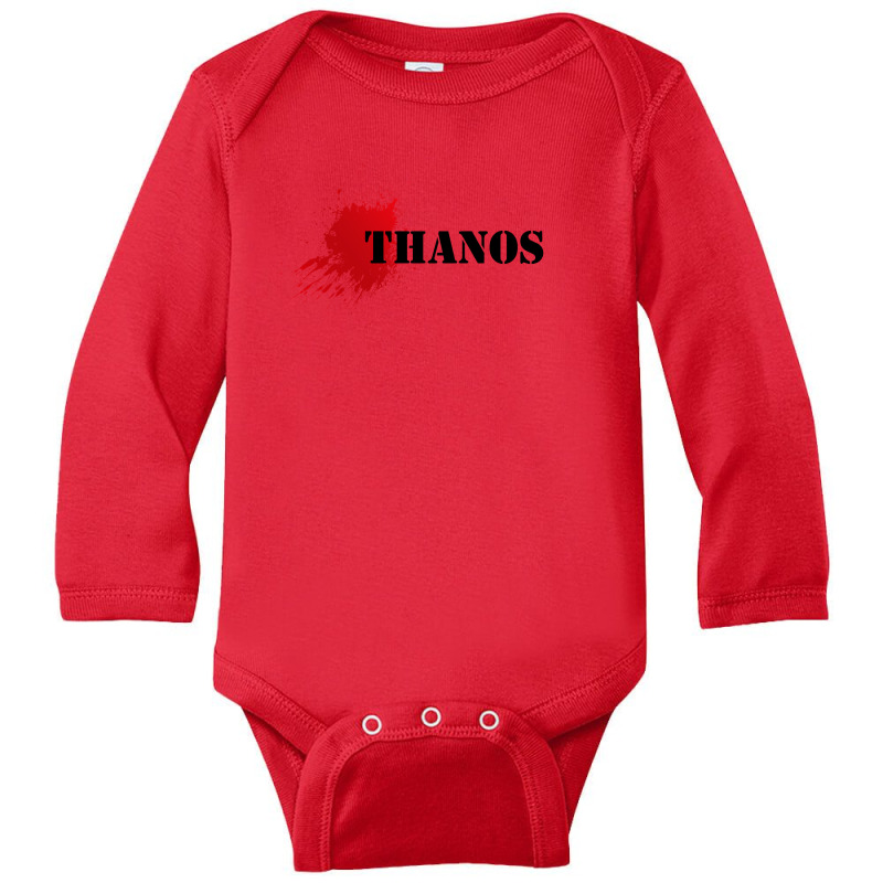 Thanos War Long Sleeve Baby Bodysuit | Artistshot