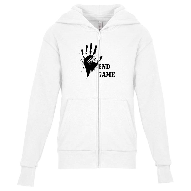 End Game Youth Zipper Hoodie | Artistshot