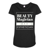 Womens Esthetician Gifts  Cosmetician Grad Makeup Gift V Neck T Shirt Maternity Scoop Neck T-shirt | Artistshot