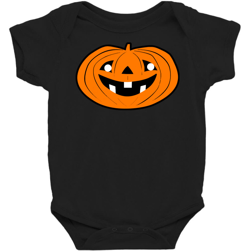 Cleveland Press Pumpkin T  Shirt Cleveland Press Vintage Halloween Jac Baby Bodysuit by difficultasian | Artistshot