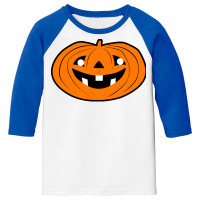 Cleveland Press Pumpkin T  Shirt Cleveland Press Vintage Halloween Jac Youth 3/4 Sleeve | Artistshot