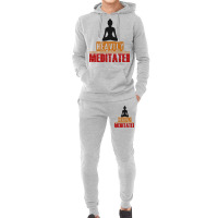 Heavily Meditated Hoodie & Jogger Set | Artistshot