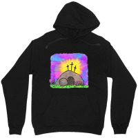 Tie Dye Jesus Cross Funny Christian Easter Day Religious Mask Unisex Hoodie | Artistshot