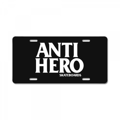 Anti Hero License Plate Designed By Silicaexil