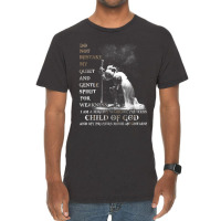 Knight Templar I Am A Child Of God A Warrior Of Christ Vintage T-shirt | Artistshot