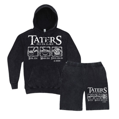 The Lord Of The Rings Taters Potatoes Recipe Vintage Hoodie And Short Set Designed By Vanode Art