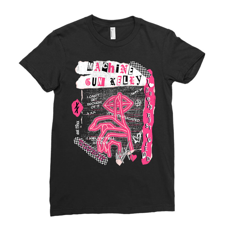 Vintage Graphic Machines Guns Art Kellys Limited Design Essential T Sh Ladies Fitted T-Shirt by ChristineWeber89 | Artistshot