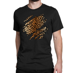 wild leopard inside Classic T-shirt | Artistshot