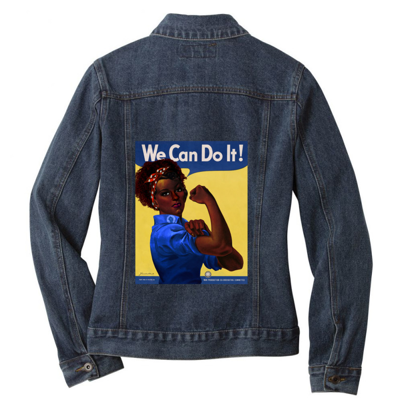 African American Rosie the Riveter We Can Do It Poster