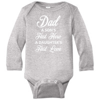 Fathers Day Long Sleeve Baby Bodysuit | Artistshot