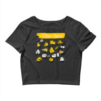 Funny Cheese Shirt  I Love Cheese  Types Of Cheese Lovers T Shirt Crop Top | Artistshot