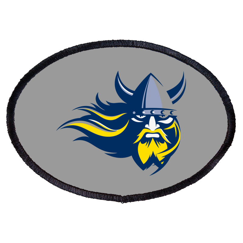 Custom Augustana Vikings Augustana College Oval Patch By Sportt