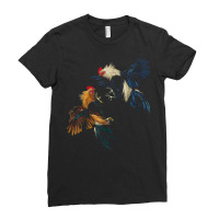 Peleas De Gallos Cockfighter Game Fowl Cockfighting Rooster T Shirt Ladies Fitted T-shirt | Artistshot