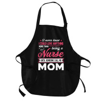 Proud Nurse Mom Tee Gift From Son Daughter T Shirt Medium-length Apron | Artistshot