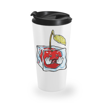 Cherry Need Help Travel Mug Designed By Realme Tees