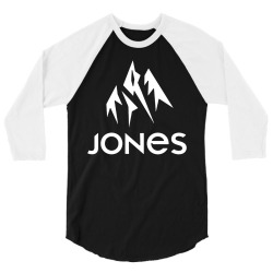 jones snowboard 3/4 Sleeve Shirt | Artistshot
