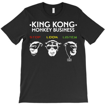 King Kong Monkey Business T-shirt Designed By Antoni Yahya