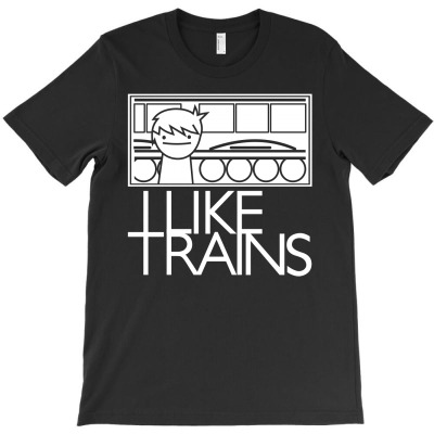 I Like Trains T-shirt Designed By Antoni Yahya