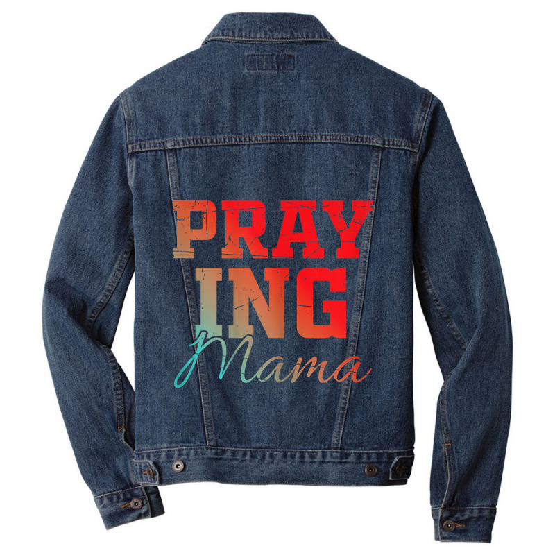 Womens Faith Based Apparel Plus Size Christian Believer Mom 3x Tee Men Men Denim Jacket by Aria-Proctor | Artistshot