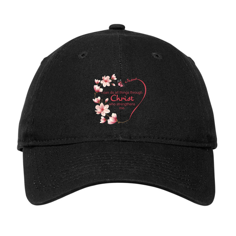 Womens Philippians 413 Christian Bible Verse Flower Gifts Women Funny  Adjustable Cap by Aria-Proctor | Artistshot