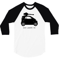 The Smart Car 3/4 Sleeve Shirt | Artistshot