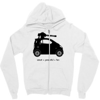 The Smart Car Zipper Hoodie | Artistshot