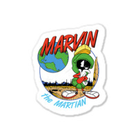 Marvin The Martian Space Premium T Shirt Sticker | Artistshot