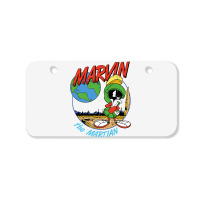 Marvin The Martian Space Premium T Shirt Bicycle License Plate | Artistshot