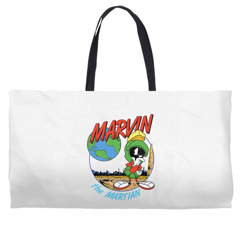 Marvin The Martian Space Premium T Shirt Weekender Totes | Artistshot