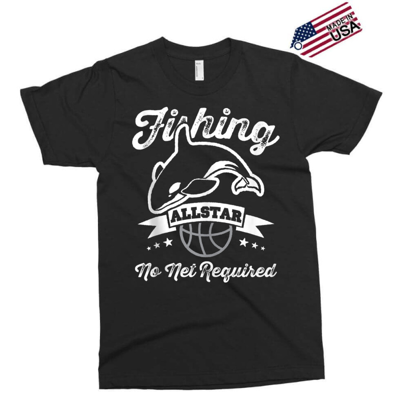 Orca Fishing Allstar No Net Required Funny Basketball Humor Tank Top Exclusive T-shirt | Artistshot