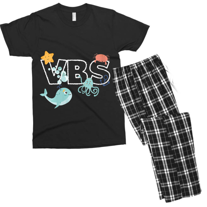 Womens Vbs Crew Vacation Bible School Ocean For Mens Womens Men's T-shirt Pajama Set by Aria-Proctor | Artistshot