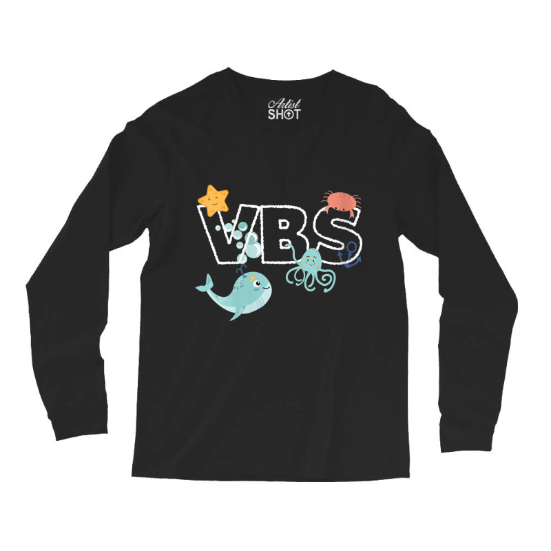 Womens Vbs Crew Vacation Bible School Ocean For Mens Womens Long Sleeve Shirts by Aria-Proctor | Artistshot