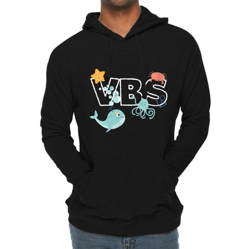 Womens Vbs Crew Vacation Bible School Ocean For Mens Womens Lightweight Hoodie by Aria-Proctor | Artistshot