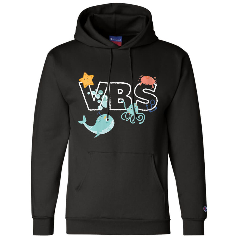 Womens Vbs Crew Vacation Bible School Ocean For Mens Womens Champion Hoodie by Aria-Proctor | Artistshot