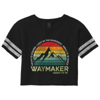 Womens Vintage Waymaker Promise Keeper Miracle Worker Christian Gifts  Scorecard Crop Tee | Artistshot