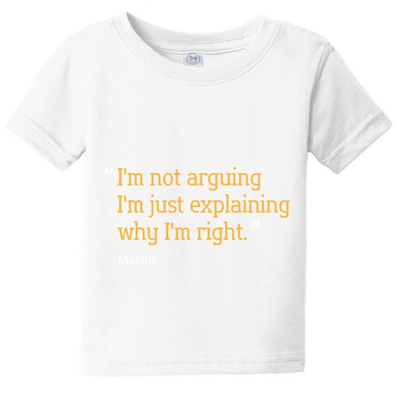 Merlin Gift Quote Funny Birthday Personalized Name Idea T Shirt Baby Tee | Artistshot