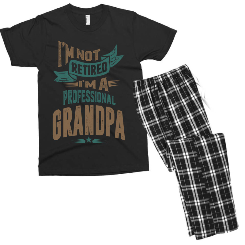 I'm A Professional Grandpa Men's T-shirt Pajama Set | Artistshot