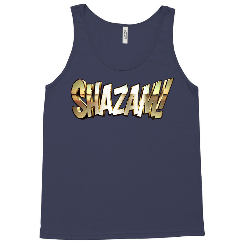 Shazam Gold Tank Top | Artistshot