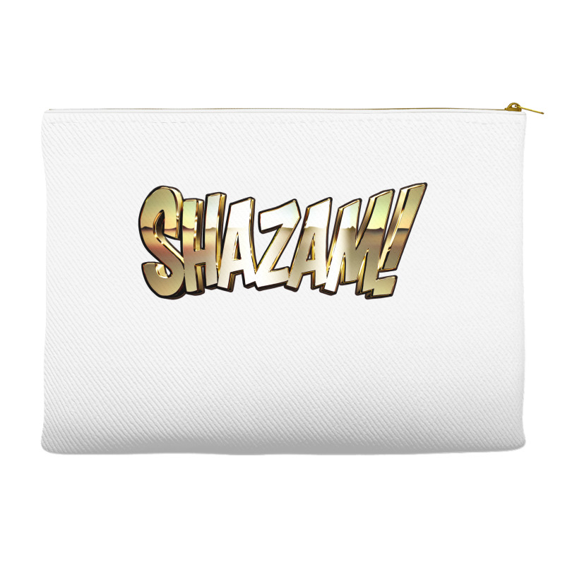 Shazam Gold Accessory Pouches | Artistshot