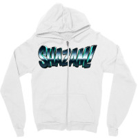 Shazam Electric Blue Zipper Hoodie | Artistshot