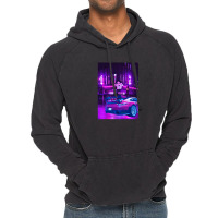 Car Retro Neon Synthwave Vintage Hoodie | Artistshot