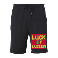 Luck Of Lucien Fleece Short | Artistshot