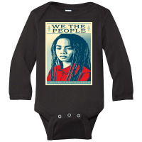 We The People Long Sleeve Baby Bodysuit | Artistshot