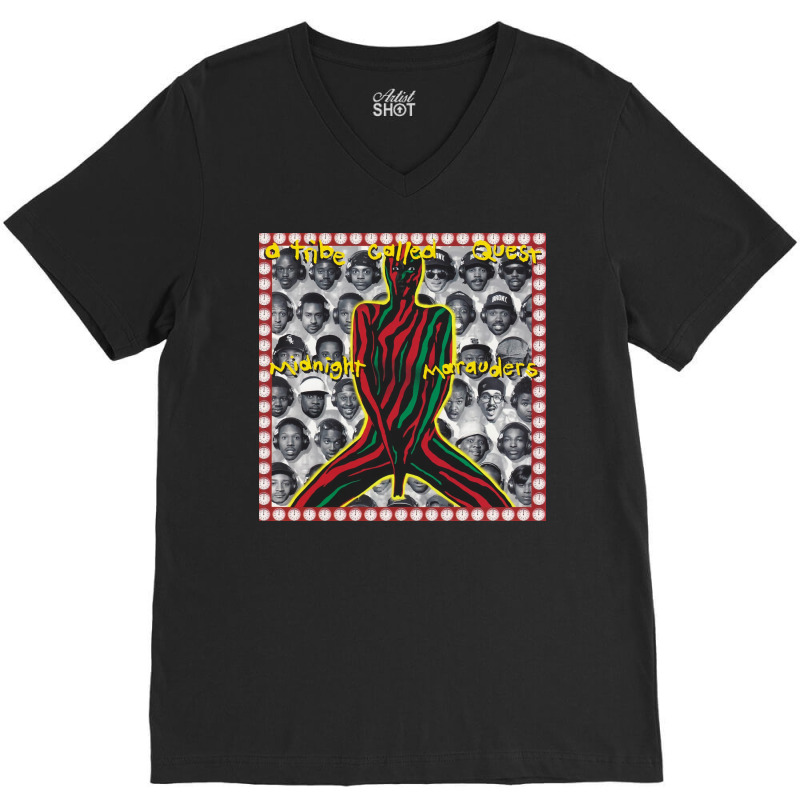 Midnight Marauders V-Neck Tee by patrickhaikal69 | Artistshot