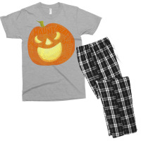 Halloween Pumpkin Face T  Shirt Halloween Pumpkin Word Cloud T  Shirt Men's T-shirt Pajama Set | Artistshot